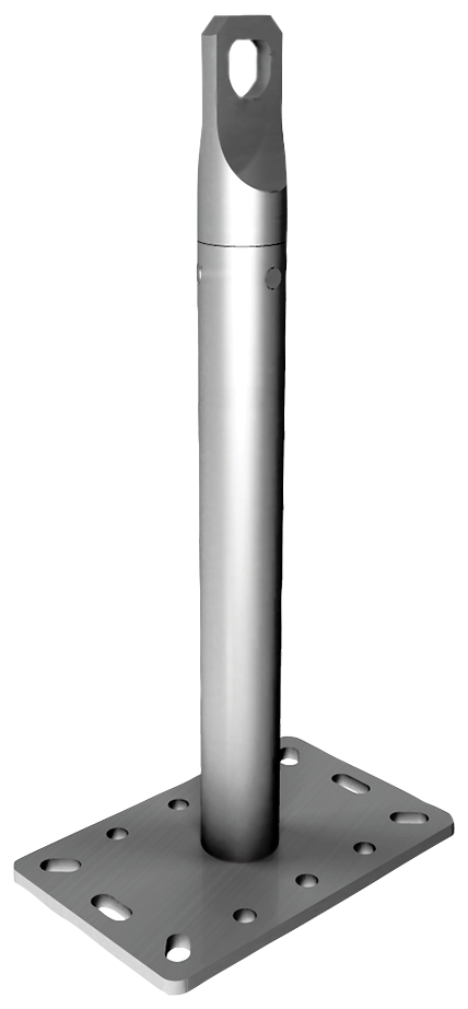 fischer Pali girevoli base piana PG H50 BP hdg - Sistemi anticaduta DPI (1 Pz.) fie2843.