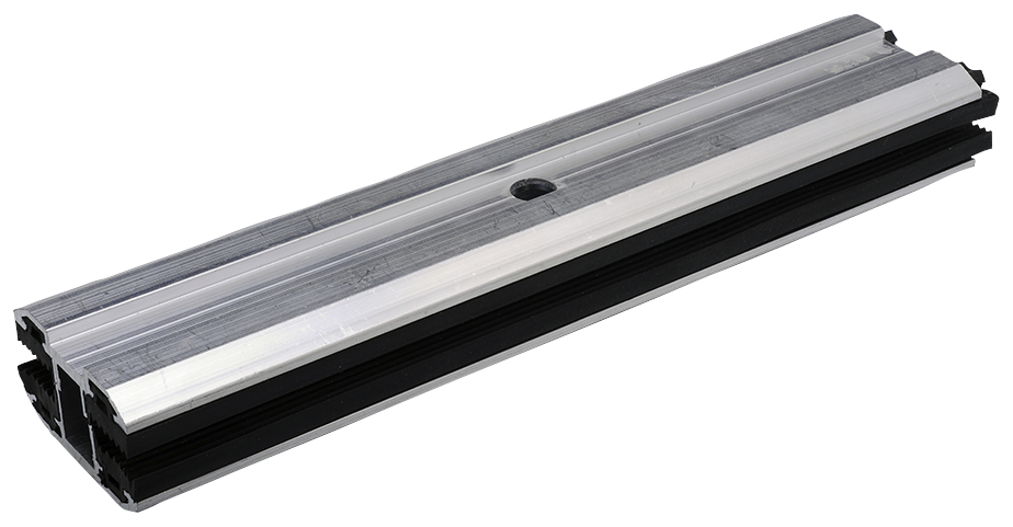 fischer Morsetto centrale per moduli vetro MC G 120 6,8-8,0 (1 Pz.) Il morsetto centrale non preassemblato per pannelli fotovoltaici in vetro senza cornice..