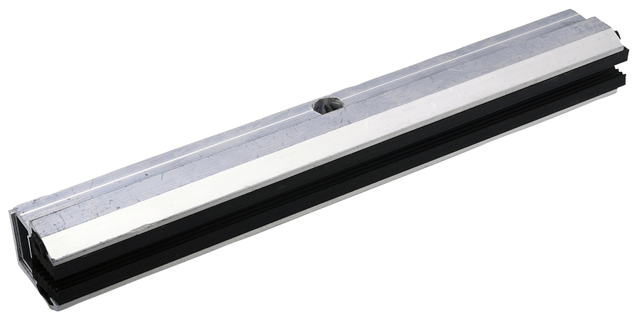 fischer Morsetto finale per moduli vetro MF G 80 5,0-6,2 (1 Pz.) Il morsetto finale non assemblato per vetro e moduli senza cornice fie2898