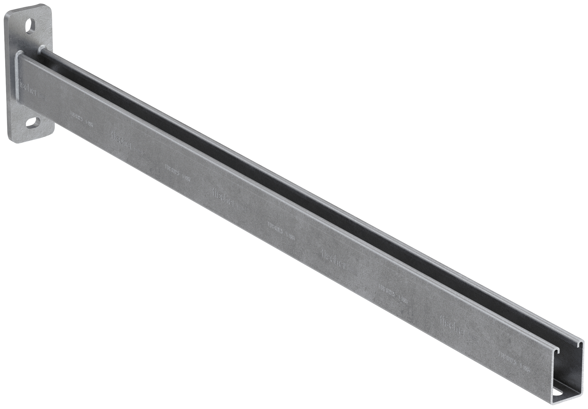 fischer Mensole a sbalzo FCA 62 1000 HDG (1 Pz.) Mensole a sbalzo in acciaio zincato a caldo realizzate con i profili della gamma FUS hdg fie3033