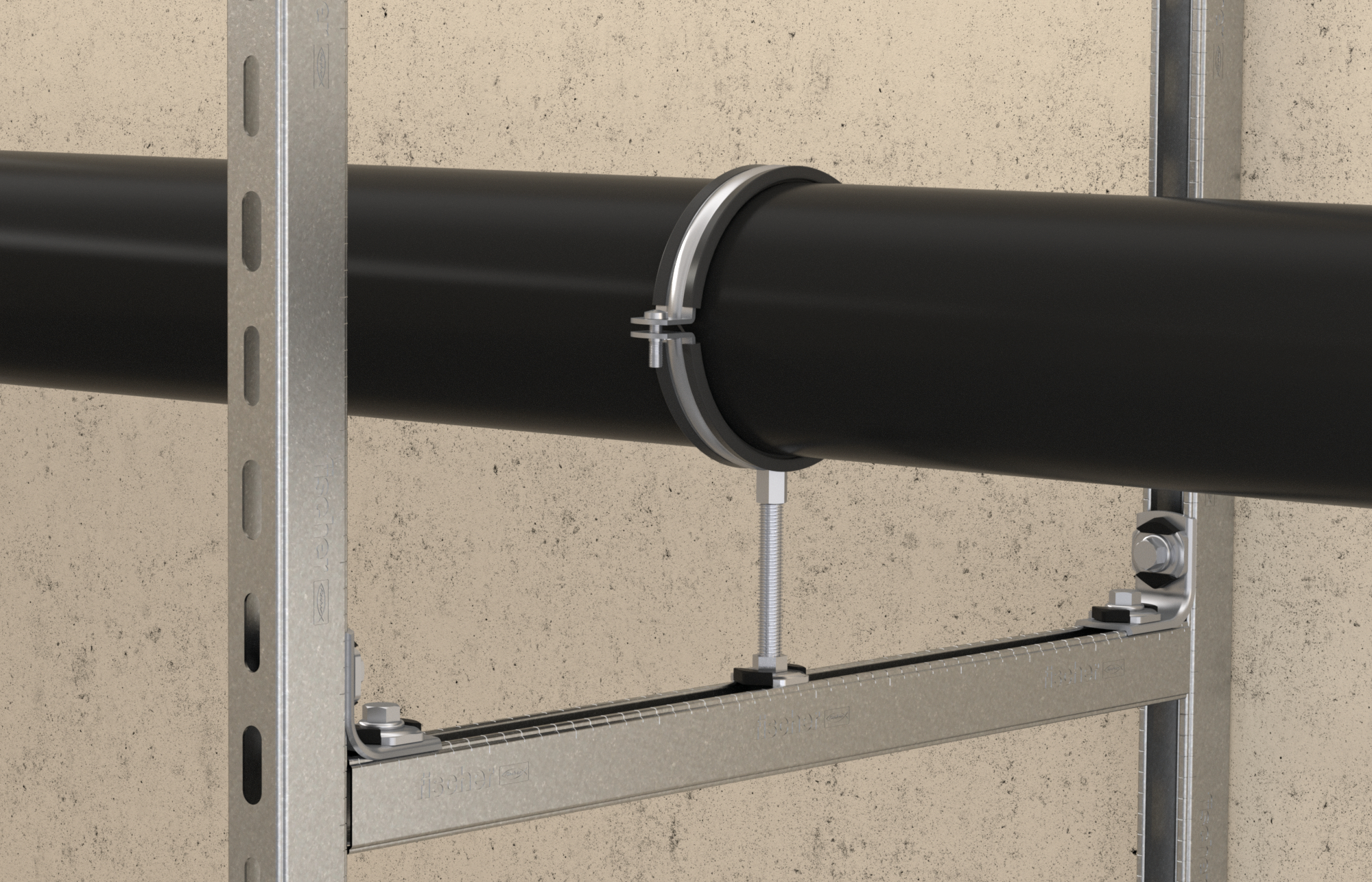 fischer Dado collegamento FSM Clix M 6 (1 Pz.) Dado ad aggancio rapido per una veloce installazione nei profili FLS.