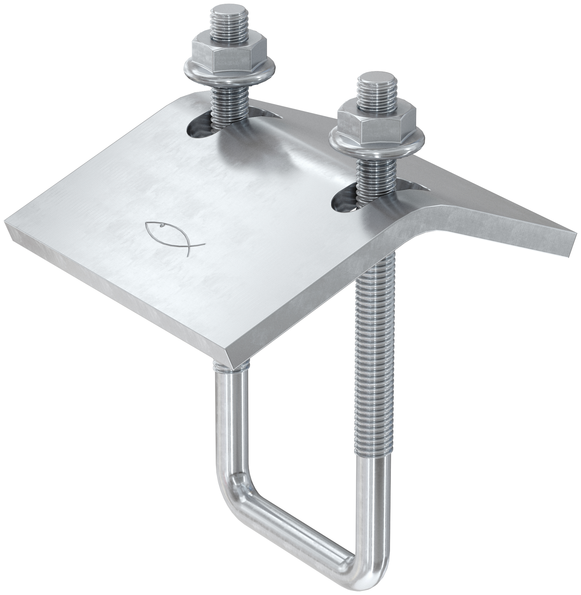 fischer Morsetto a cavallotto TKR 31 BEAM CLAMP (1 Pz.) Morsetto per il fi ssaggio di profi li FLS 31 a strutture in acciaio.