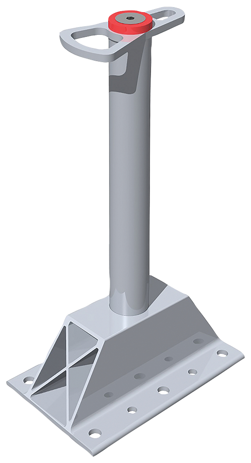 fischer Palo di estremit PE ALU H40 BP - Sistemi anticaduta DPI (1 Pz.) fie3137.