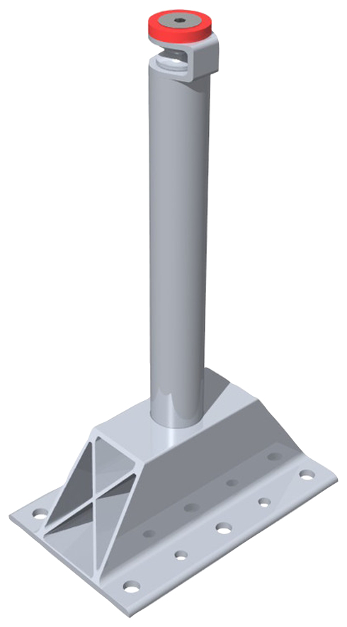 fischer Palo intermedio PI ALU H40 BP - Sistemi anticaduta DPI (1 Pz.) fie3139.