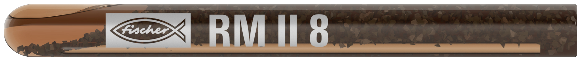 fischer Ancorante chimico in fiala RM II 8 (1 Pz.) Ancorante chimico in fiala di vetro certificato per applicazioni in calcestruzzo fessurato che non richiede la pulizia del foro fie3151