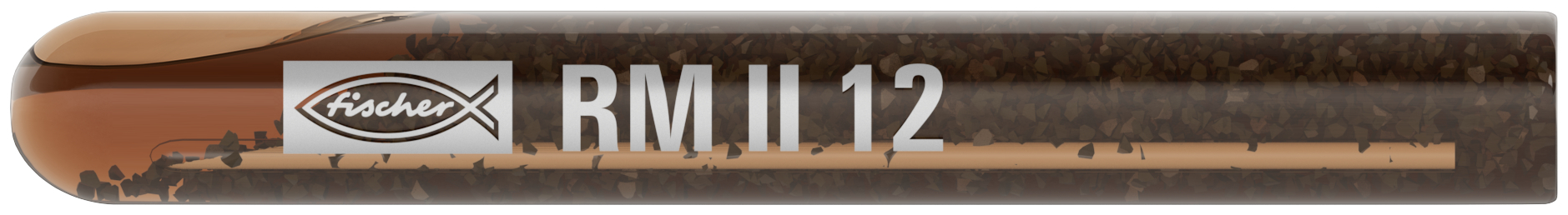 fischer Ancorante chimico in fiala RM II 12 (1 Pz.) Ancorante chimico in fiala di vetro certificato per applicazioni in calcestruzzo fessurato che non richiede la pulizia del foro.