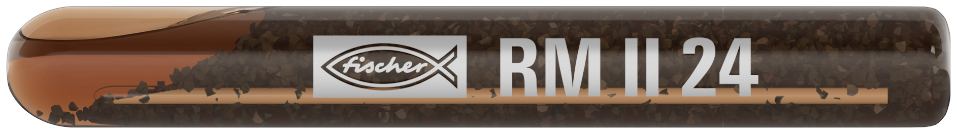 fischer Ancorante chimico in fiala RM II 24 (1 Pz.) Ancorante chimico in fiala di vetro certificato per applicazioni in calcestruzzo fessurato che non richiede la pulizia del foro.