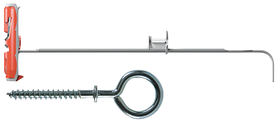 fischer Tasselli cartongesso e lastre DUOTEC 10 O con occhiolo chiuso (1 Pz.) Fissaggio basculante in nylon con occhiolo chiuso.