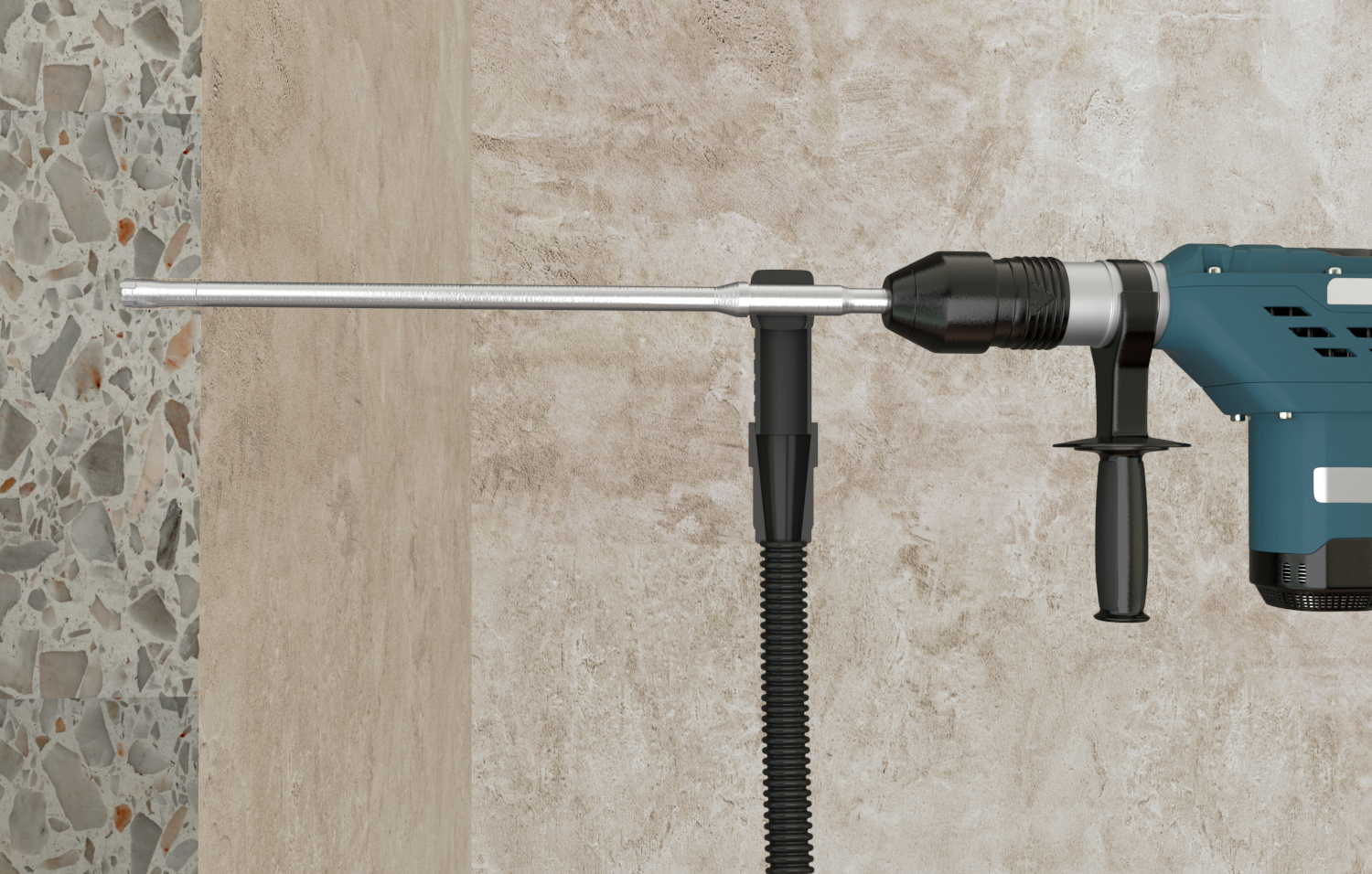 fischer Punta cava per forature senza polvere FHD Max 28-600-820 (1 Pz.) Punta cava per forature senza polvere su calcestruzzo. Ancoraggi efficienti e certificati senza pulizia del foro..