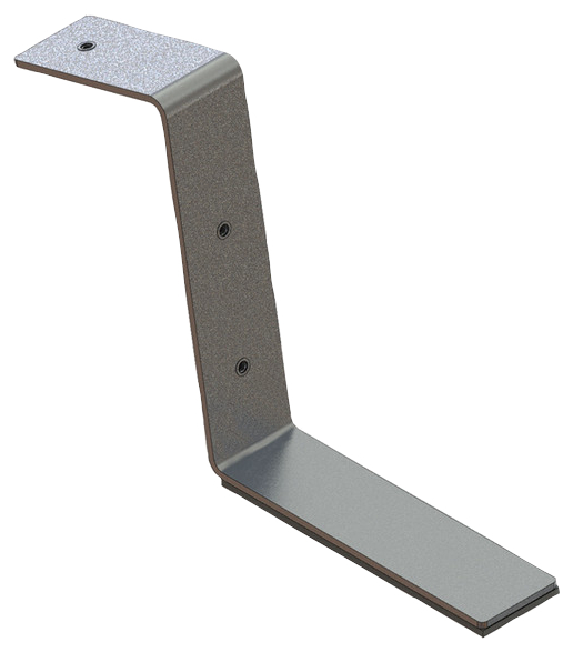 fischer Solar wind SW-II-S BE 15 (1 Pz.) Sistema per tetti piani con inclinazione 10-15 e orientamento pannelli a Sud.