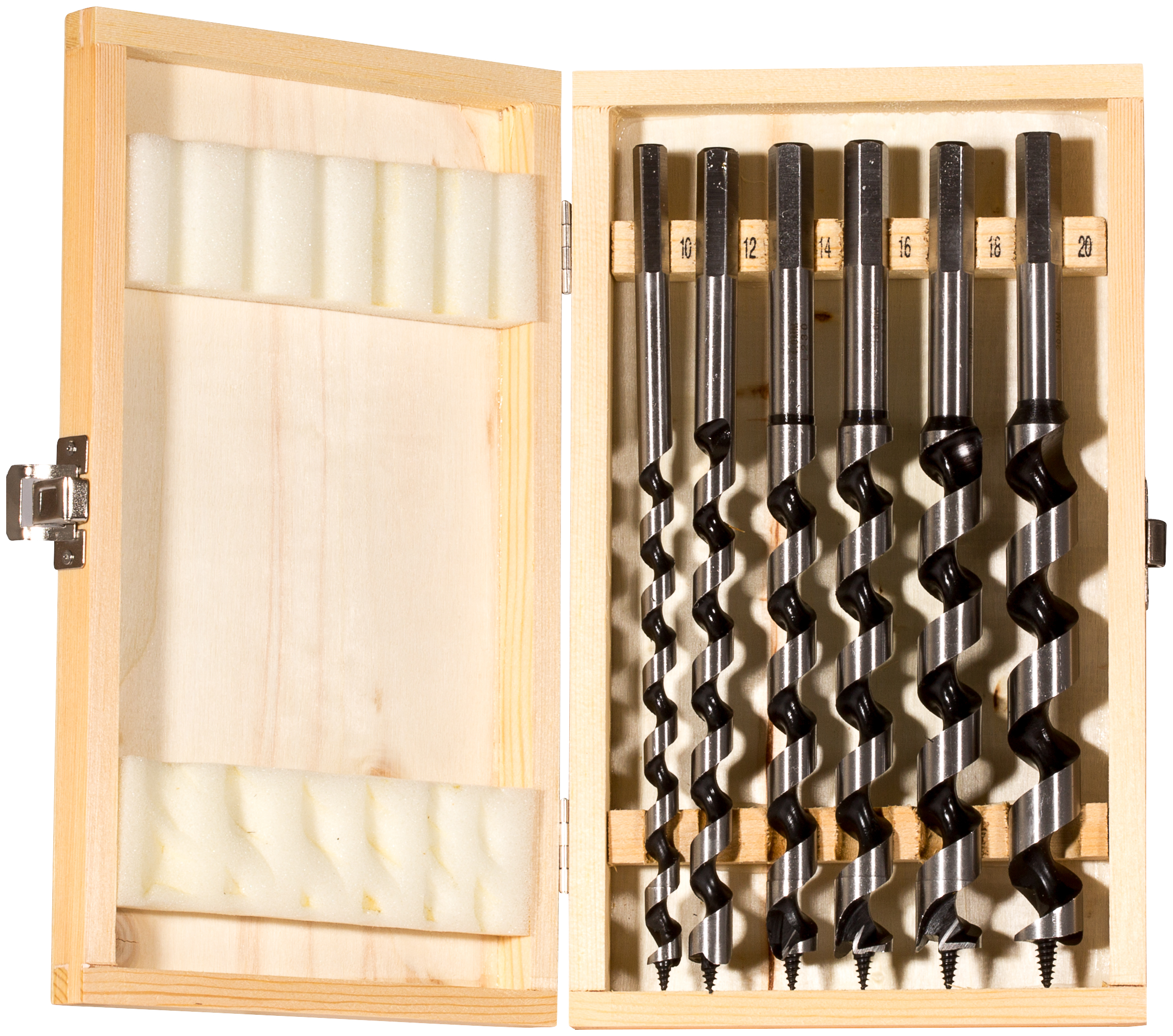 Set punte trapano legno Lewis 230 (10-20mm) 6 pezzi (6 Pz.) fie3681