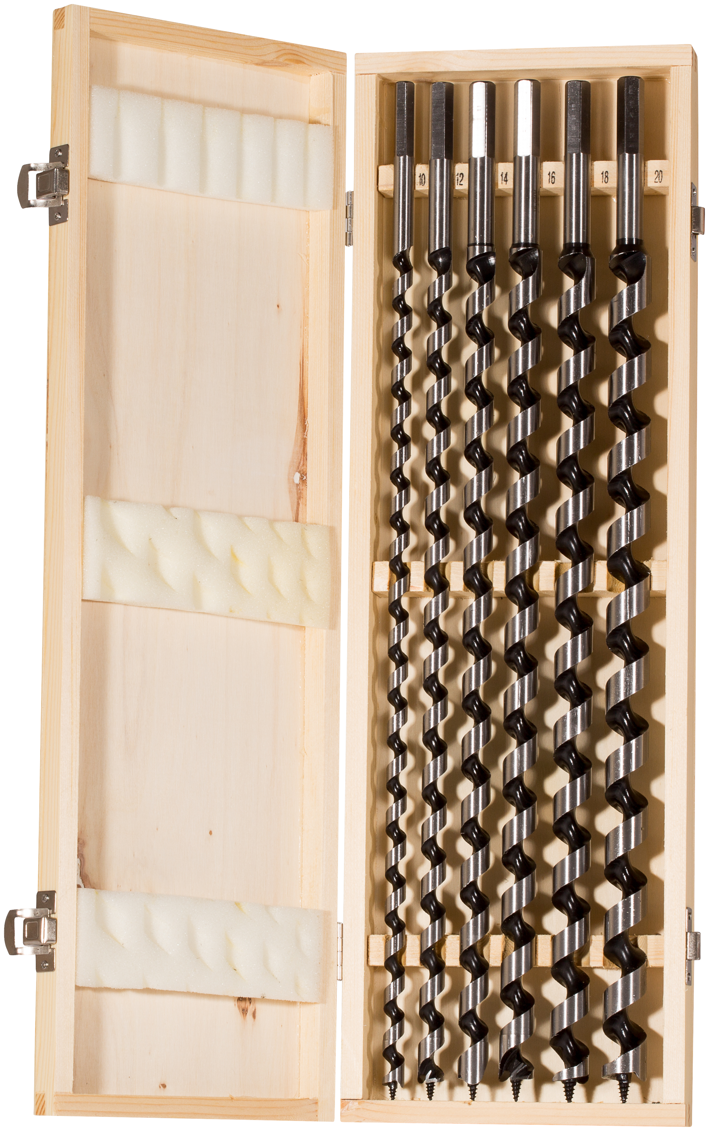 Set punte trapano legno Lewis 460 (10-20mm) 6 pezzi (6 Pz.) fie3683