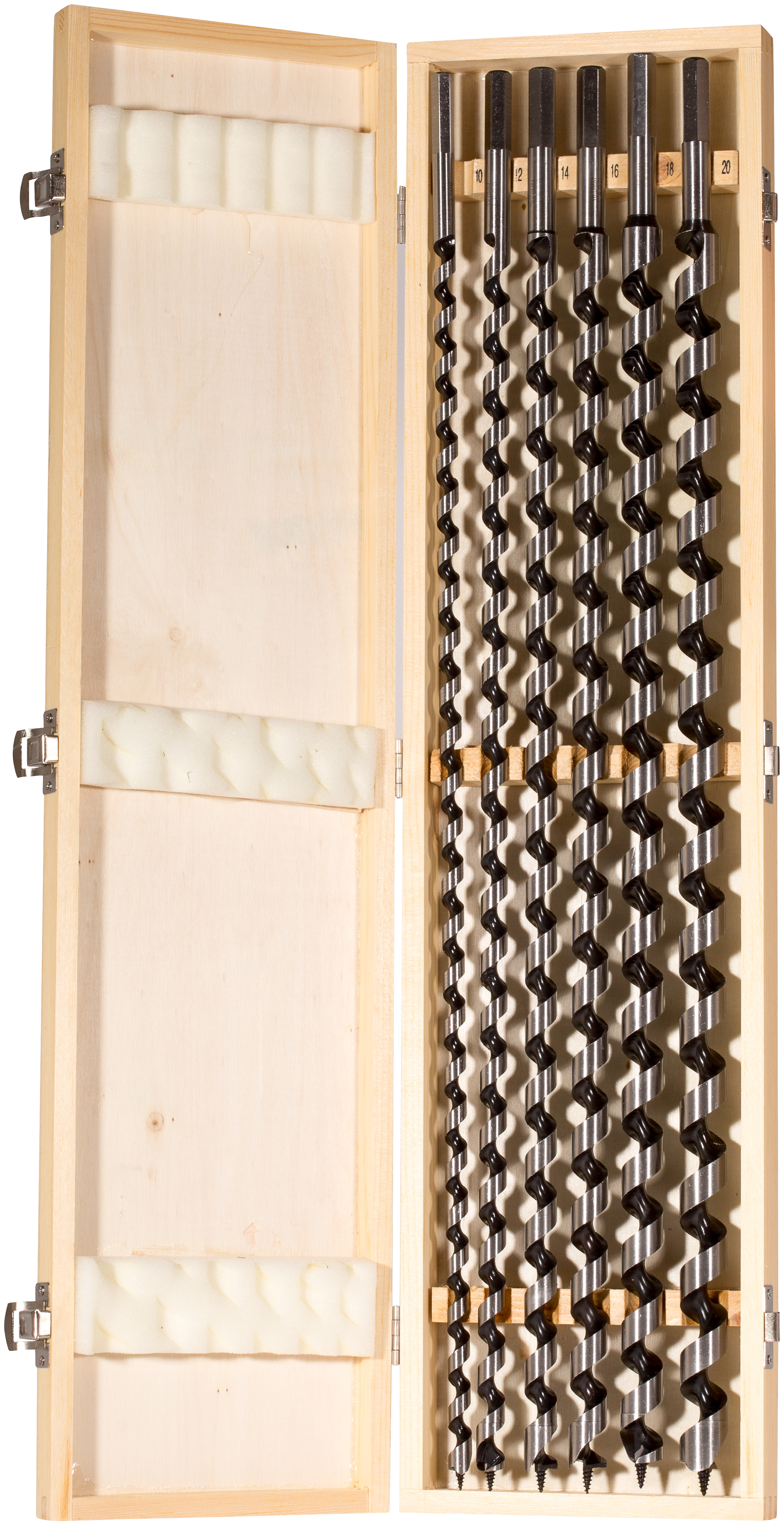 Set punte trapano legno Lewis 600 (10-20mm) 6 pezzi (6 Pz.) fie3684
