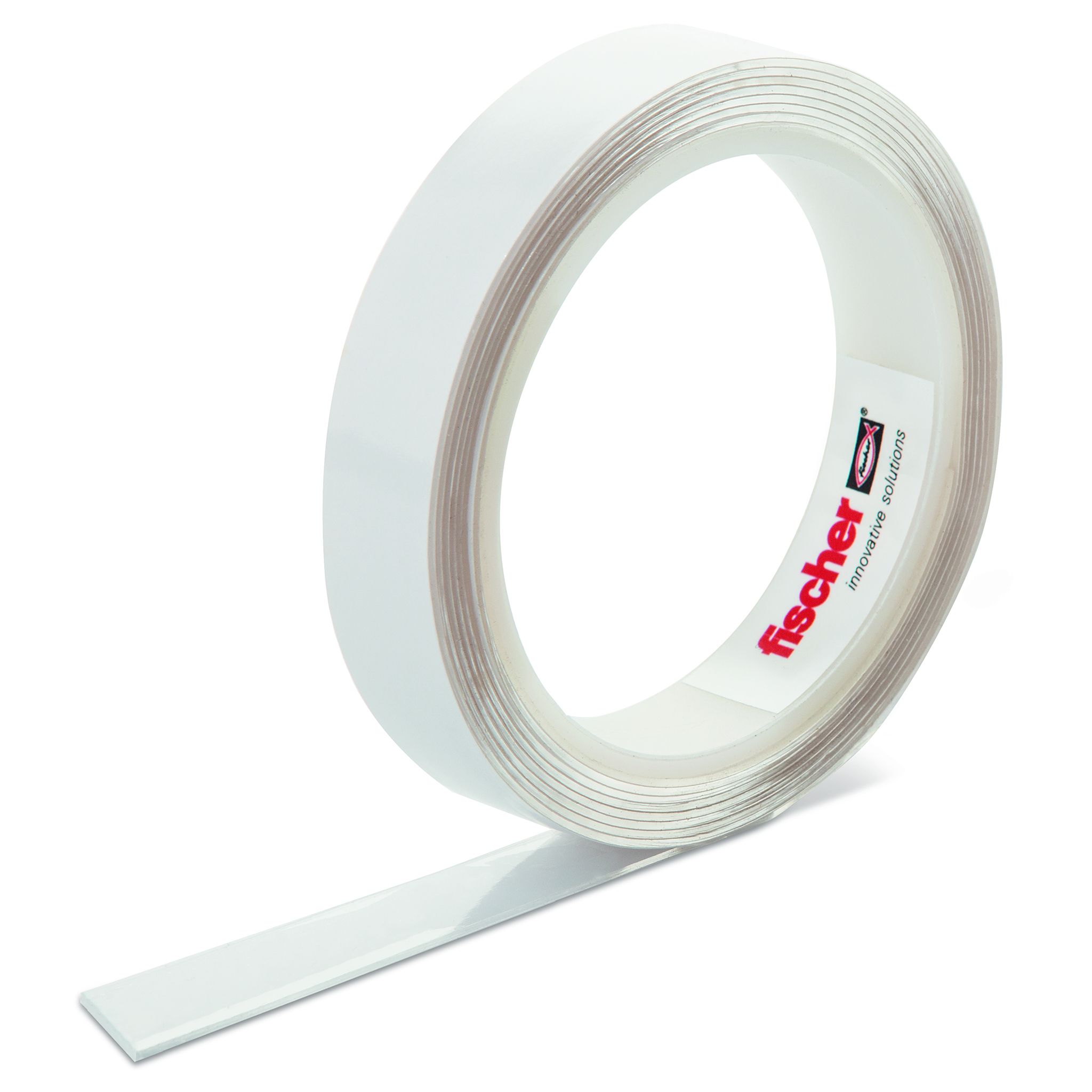 fischer Nastro Biadesivo NTJH (1 Pz.) Nastro biadesivo trasparente. Strappo facile e preciso. Resistente fino a 10kg con soli 10cm di nastro! fie3696