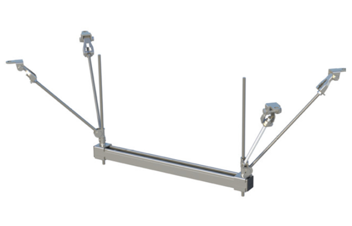 fischer Rinforzo S-ROD M8 per barre filettate (1 Pz.) Connessione ad angolo variabile per il controventamento con barre filettate M10 applicabile a pendinature.