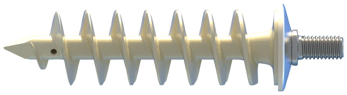 fischer Tasselli FID-V M8 per fissaggio tubi pluviali su cappotto (2 Pz.) Fissaggio per l?installazione di tubi pluviali senza ponte termico su pannelli isolanti..