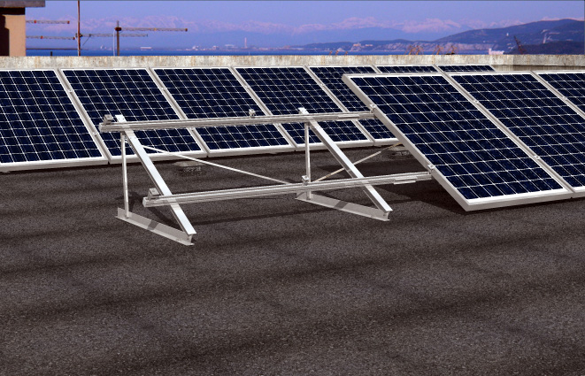fischer Profilo Solar-Fish 4,45 mt per Solar-Fix (1 Pz.) Il profilo in alluminio universale per installazioni fotovoltaiche su tetti a falda e tetti piani.