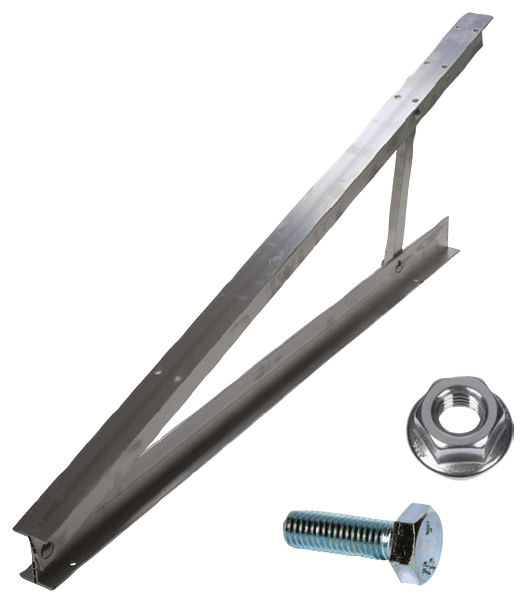 fischer Triangolo preassemblato STFN 200 10�-15�-20 (1 Pz.) Il triangolo per l?installazione di pannelli fotovoltaici su coperture piane, idoneo all?installazione di pannelli con lunghezza fino a 2150 mm con orientamento potrait o landscape..