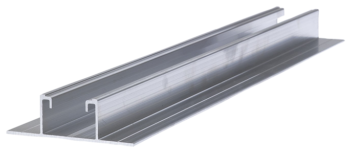 fischer Profilo Solar-Flat 4,45 m (1 Pz.) Il profilo in alluminio per installazioni fotovoltaiche su coperture industriali con fissaggio ortogonale alla lamiera grecata fie3860