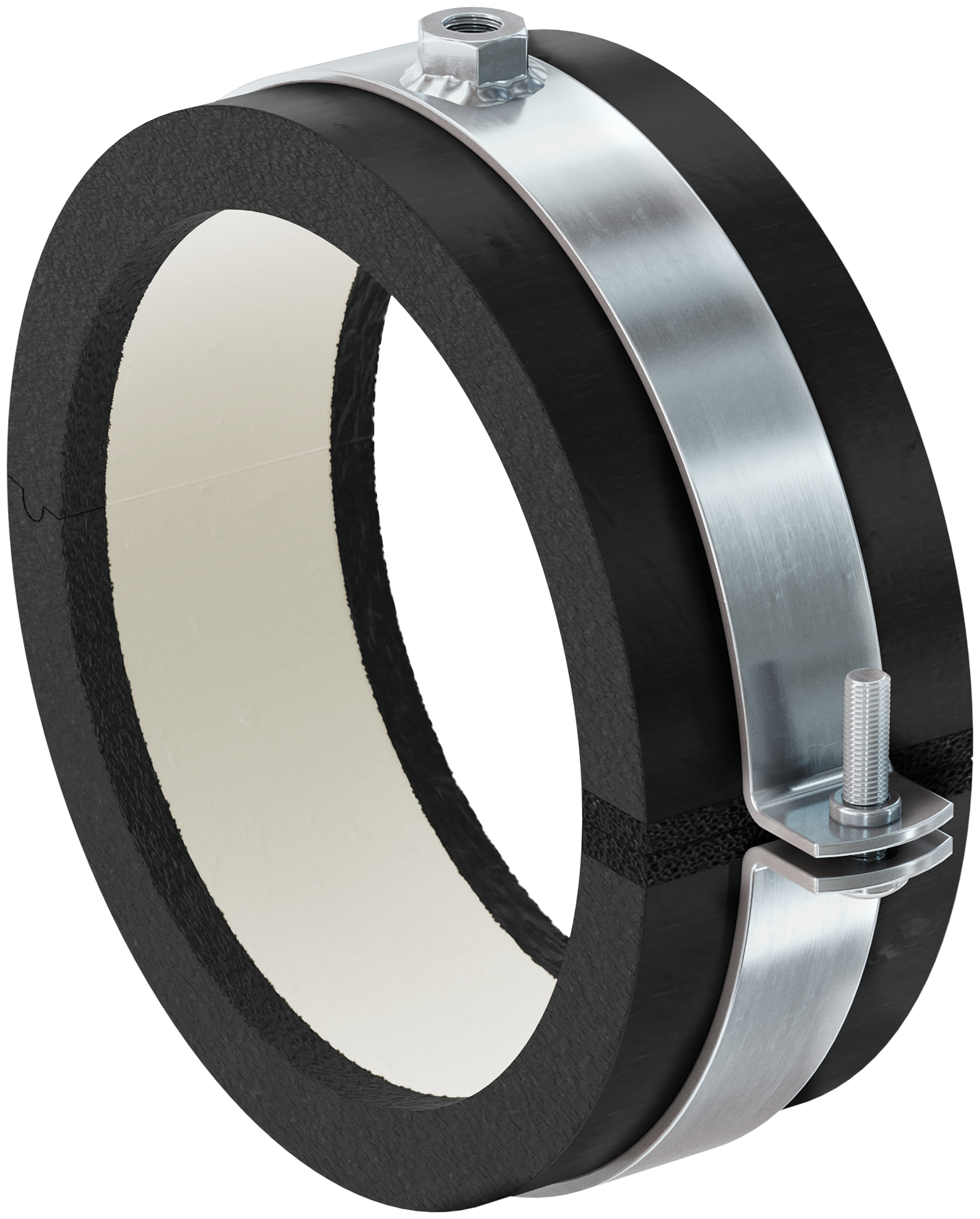 fischer Collare FRSK 152-154 M10 per tubazioni termicamente isolate (1 Pz.) Il collare per tubazioni termicamente isolate con meccanismo di chiusura rapida..