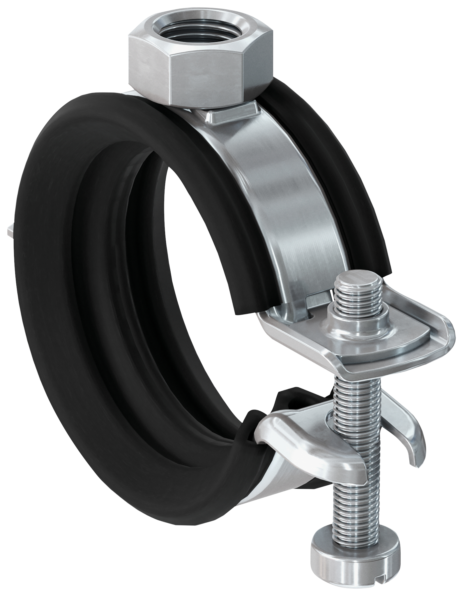 fischer Collari con guarnizione anti-rumore FGRS Universal M8 12-15 (1 Pz.) fie3991.