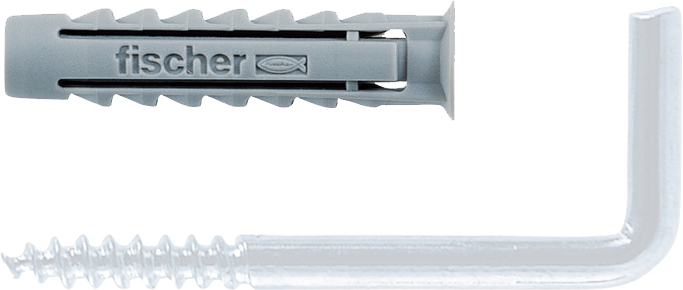 fischer Tasselli con gancetto appendiquadri SX 4 G White (21 Pz.) fie4018.