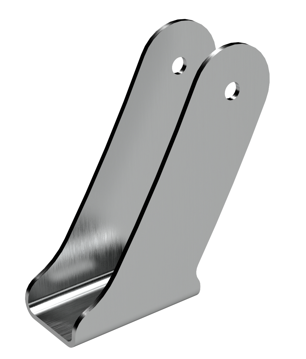 fischer Base Solar-Y 100 mm (1 Pz.) La semi-base corta in alluminio per la realizzazione di basi iniziali/finali, idonee per collegare alla trave la partenza o l?arrivo di una fila di triangoli scollegati da quelli adiacenti con sistema solar Y fie4047