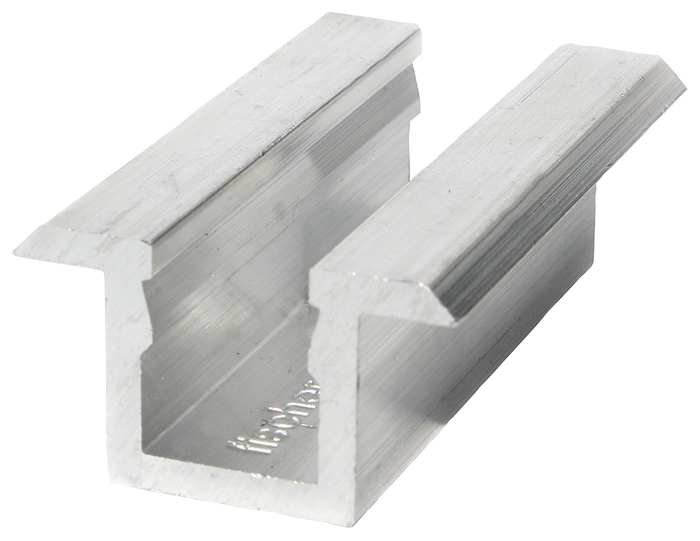 fischer Morrsetto centrale MC 28-56 alluminio (1 Pz.) Morsetto centrale non preassemblato per pannelli fotovoltaici di spessore 28 a 56 mm.