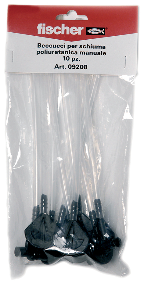 fischer 10 Beccucci schiuma poliuretanica (10 Pz.)  fie54