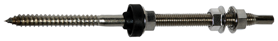 fischer Vite doppia filettatura con guarnizione STSR 10X200 A2 inox (1 Pz.) fie676.