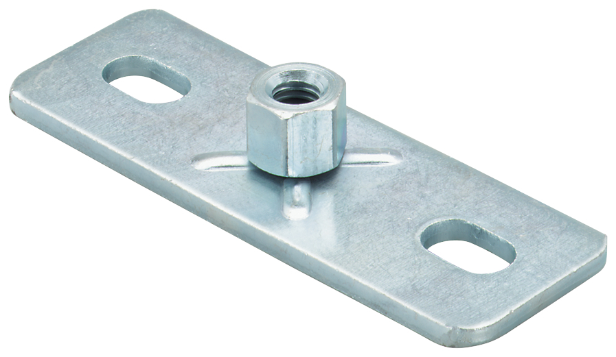 fischer Piastra GPL M 8 (1 Pz.) Flange con attacco per barre filettate e tubi gas fie872