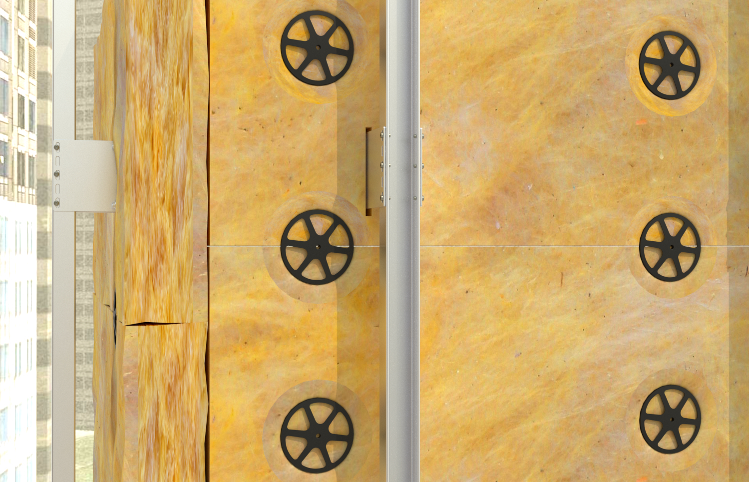 fischer Fissaggio per cappotti DHK 100 (1 Pz.) Il fissaggio plastico economicamente vantaggioso per tutti i pannelli di isolamento a bassa densit.