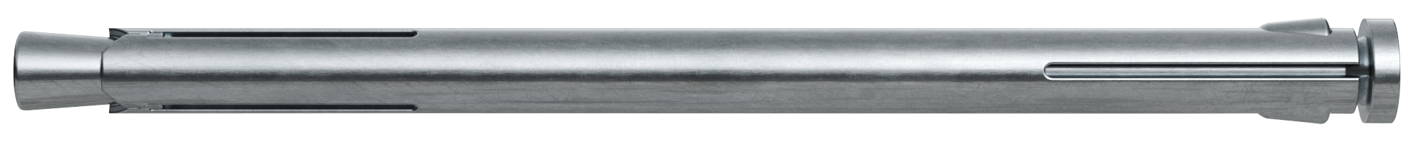 fischer Tassello prolungato in acciaio F 8 M 112 Testa svasata con calotta (100 Pz.) Il fissaggio per un'installazione senza tensioni indotte di telai di finestre e porte con resistenza al fuoco.