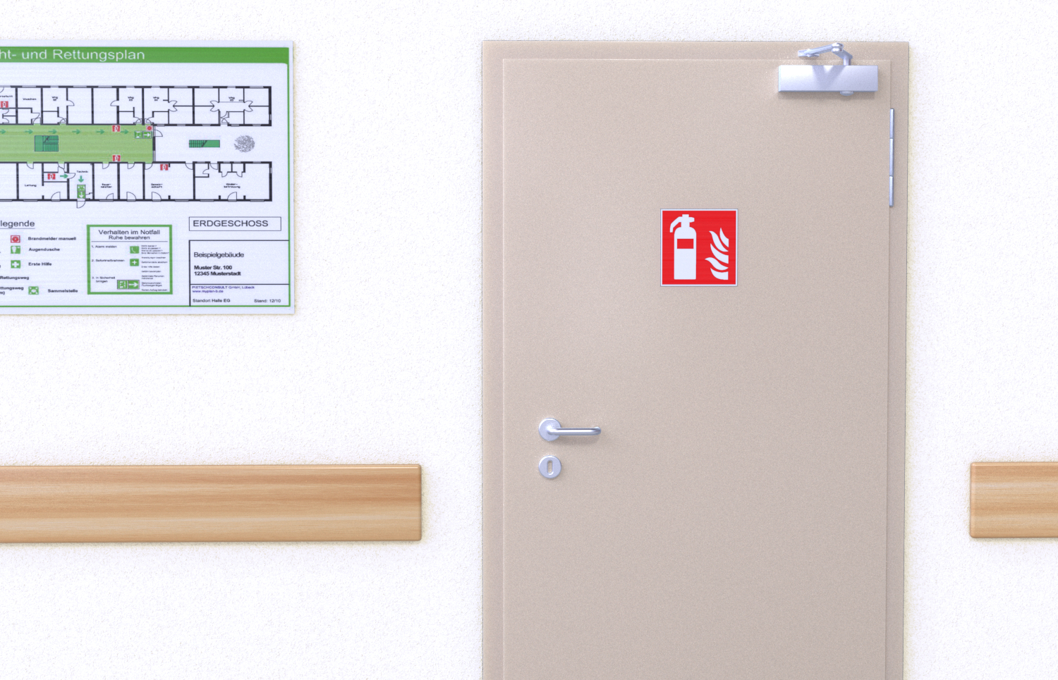 fischer Tasselli prolungati in acciaio F10 M 72 Testa svasata piana (1 Pz.) Il fissaggio per un'installazione senza tensioni indotte di telai di finestre e porte con resistenza al fuoco.