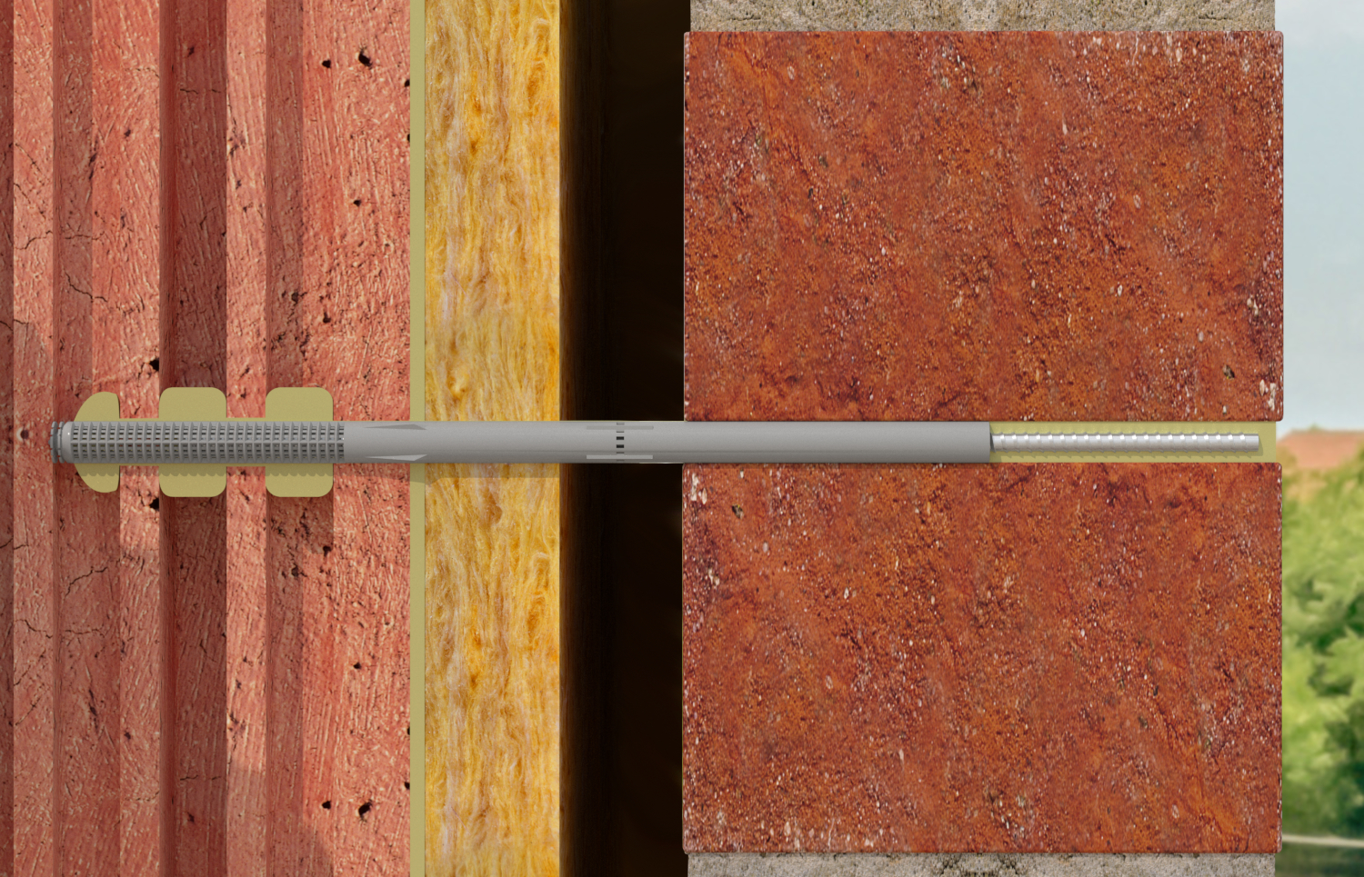 fischer KIT pulizia foro VBS 8 scovolino e prolunga per pompette (1 Pz.) Il sistema rapido per il ritegno e il consolidamento di pareti in muratura a doppia pelle di scarsa qualit.