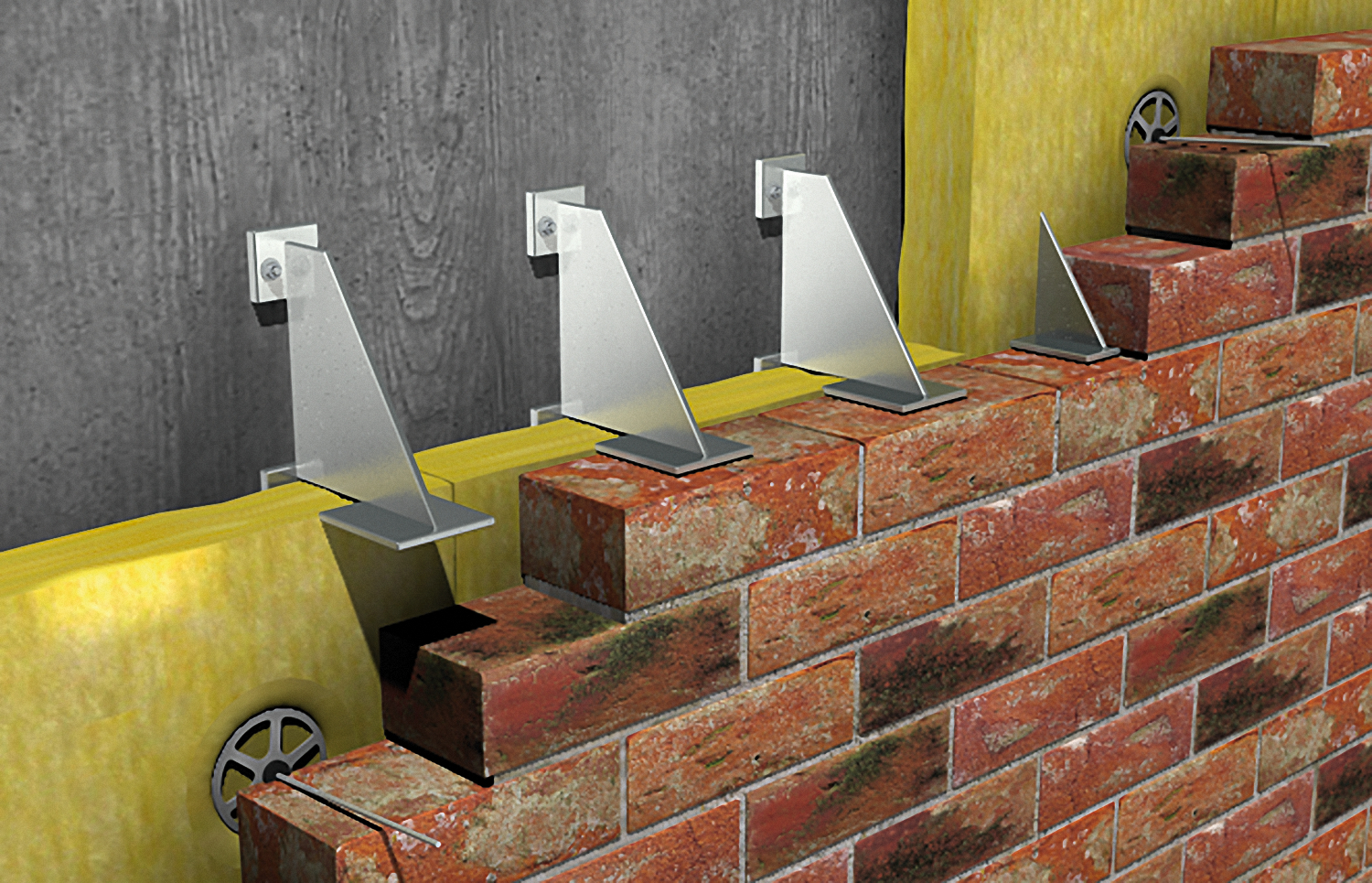 fischer Rondella di fissaggio per cappotti 8-60 KS (1 Pz.) La rondella per il fissaggio con chiodi, tasselli prolungati o viti.