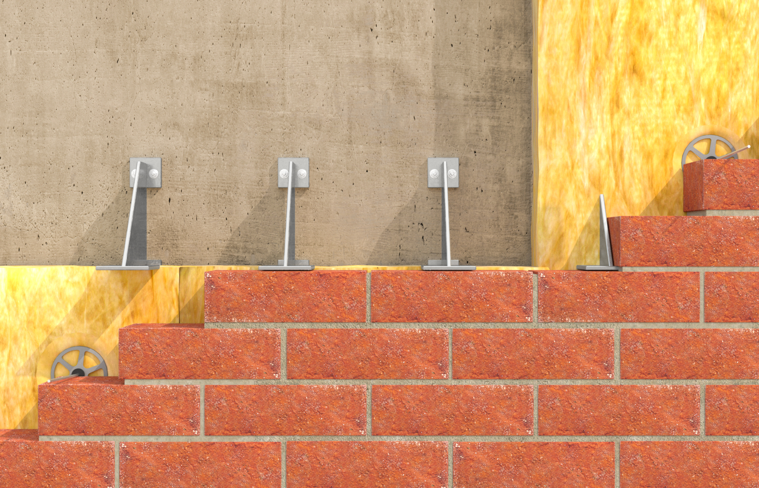 fischer Rondella di fissaggio per cappotti 8-60 KS (1 Pz.) La rondella per il fissaggio con chiodi, tasselli prolungati o viti.