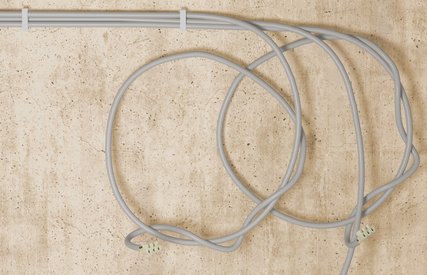 fischer Fissatubo a fascetta FF 8-32 (1 Pz.) Fascette per il fissaggio di cavi elettrici e tubi rigidi.