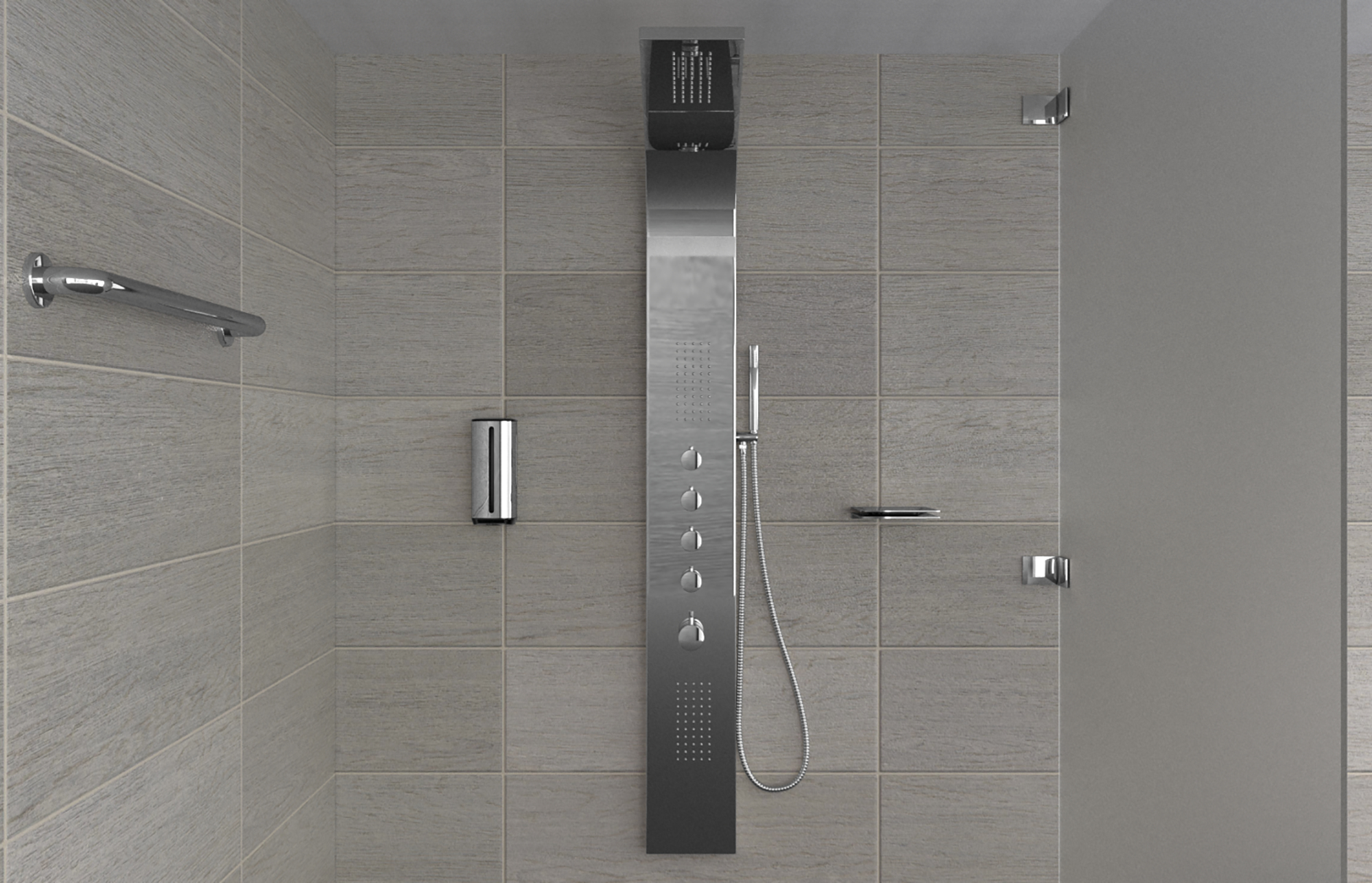 fischer Tasselli sigillanti Duoseal 6x38 S con vite (1 Pz.) Il tassello sigillante per applicazioni su pareti piastrellate di bagni e docce..
