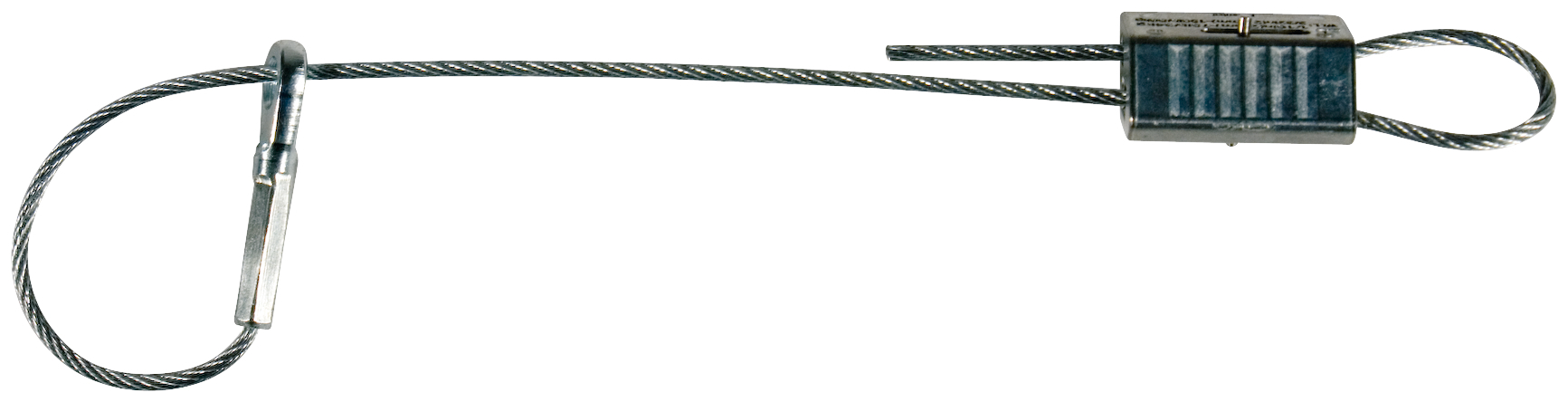 fischer Cavo on occhiolo pendinatura WIS 2 MM/5 M SET (1 Pz.) Fissaggio infinitamente variabile di sospensioni di cavi d'acciaio..