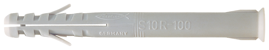 fischer Tasselli prolungati S12 100R (100 Pz.) L'occhiolo universale da utilizzare con i fissaggi in nylon fischer o direttamente su legno fie489
