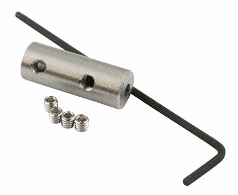 legatoria Terminale filettato, fissaggio a brugola Terminale in acciaio INOX  AISI 316, per cavi di acciaio diametro 4mm. Il cavo viene fissato tramite 3 grani esagonali filettati. Il terminale diametro 6mm  lungo 34mm. Lunghezza totale 65mm.