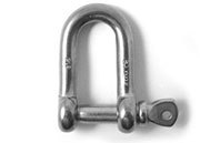 legatoria Grillo Inox a cavvallotto, 6mm Grillo in acciaio INOX  AISI 316, per collegamenti rapidi fio34