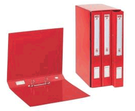 gbc Gruppo di Classificatori MEC 4 Sestetto REXEL ROSSO. Dimensioni esterne: 23,5x35x25cm. Formato utile: 23x32cm. Sei(6) pezzi. Meccanismo a 2 anelli.