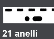 legatoria Banda per archiviazione FileStrip in PVC  (21anelli) TRASPARENTE, formato A4, passo 9:16 (21 fori), fori rettangolari, in PVC rigido da 200 micron. Adatti per archiviare i fascicoli rilegati con spirale plastica su raccoglitori ad anelli (2 o 4 anelli) passo 80mm.