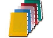 gbc Busta PolyFive L 5scomparti BLU TRASPARENTE GBC00014055b