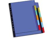 gbc DIVISORI in Kristal colorato Divisori 6 posizioni. Colore: assortiti. Formato Uni: A4. Dimensione formato utile: 21x29,7cm.