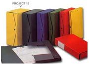 gbc Scatola Archivio PROJECT 15 dorso 15 Colore: grigio scuro. Dorso: 15cm. Dimensioni esterne: 26x36cm. Dimensioni formato utile: 25x35cm..