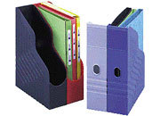 gbc Archivio Portariviste MAGAZINE RACK BLU Dimensioni formato utile: 25x32cm. Dorso: 8cm GBC00045004