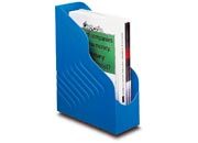 gbc Portariviste MAGAZINE RACK JUMBO BLU Dimensioni formato utile: 25x32cm. Dorso: 10cm.